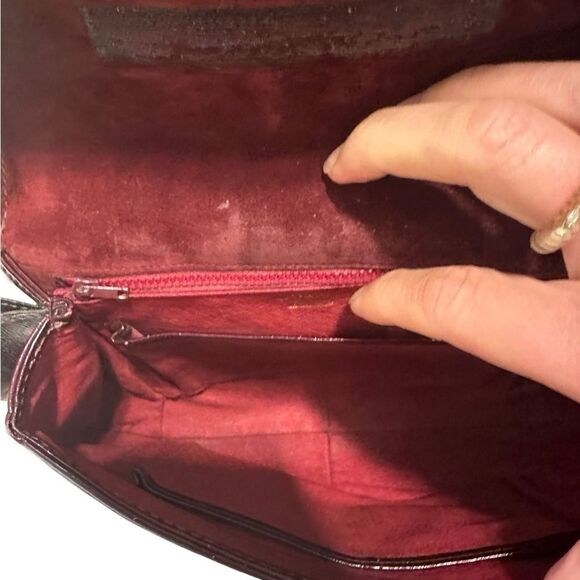 Gucci magenta pants leather vintage bag - Picture 9 of 16